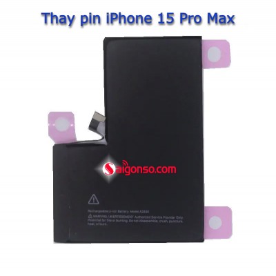 Thay pin iPhone 15 Pro Max